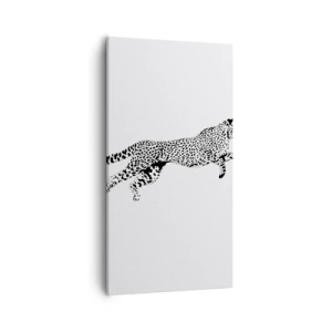 Obraz na plátne - Najrýchlejší na Zemi - 55x100 cm