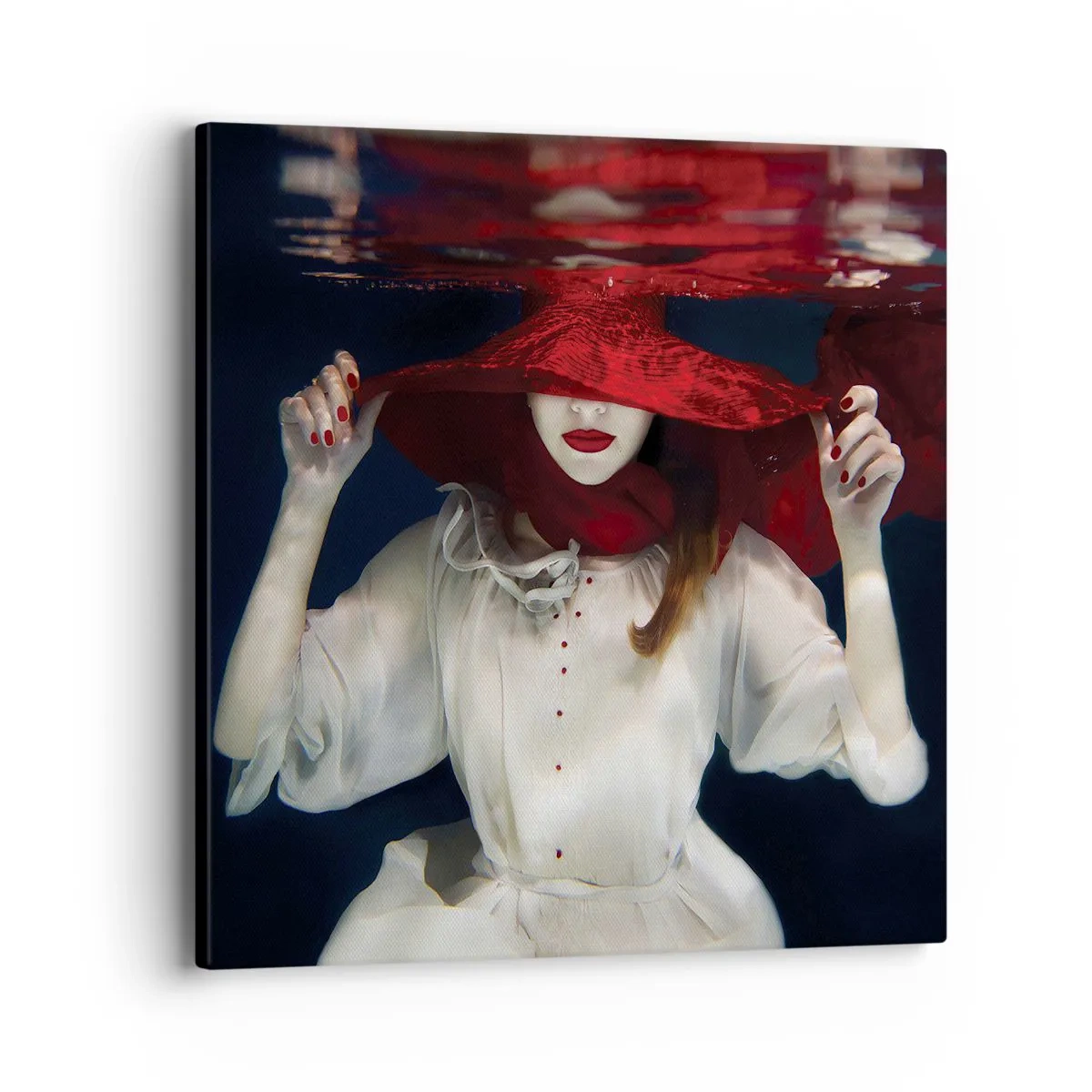 Obraz na plátne - Divoženka - 40x40 cm