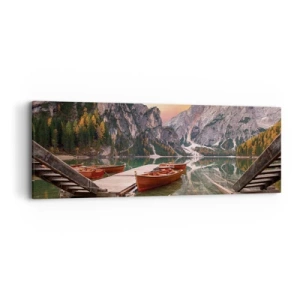 Obraz na plátne - Sľub dňa - 90x30 cm