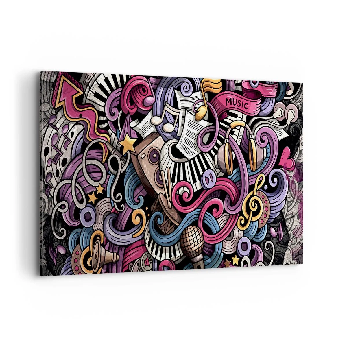 Obraz na plátne - Komplikovaná melódia - 120x80 cm