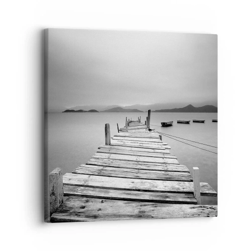 Obraz na plátne - Za horami, za morom  - 30x30 cm