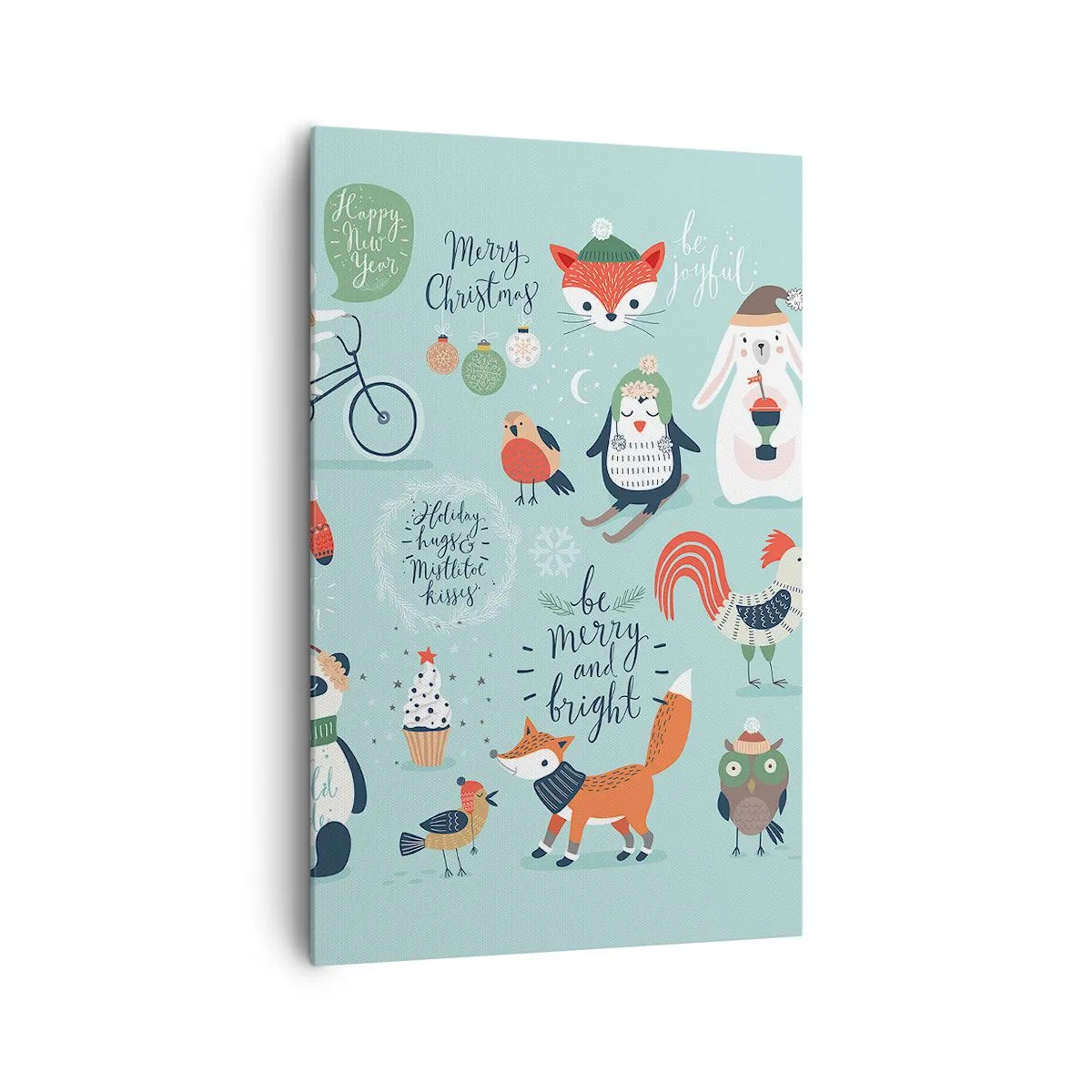 Obraz na plátne - Nech sú vždy Vianoce! - 80x120 cm