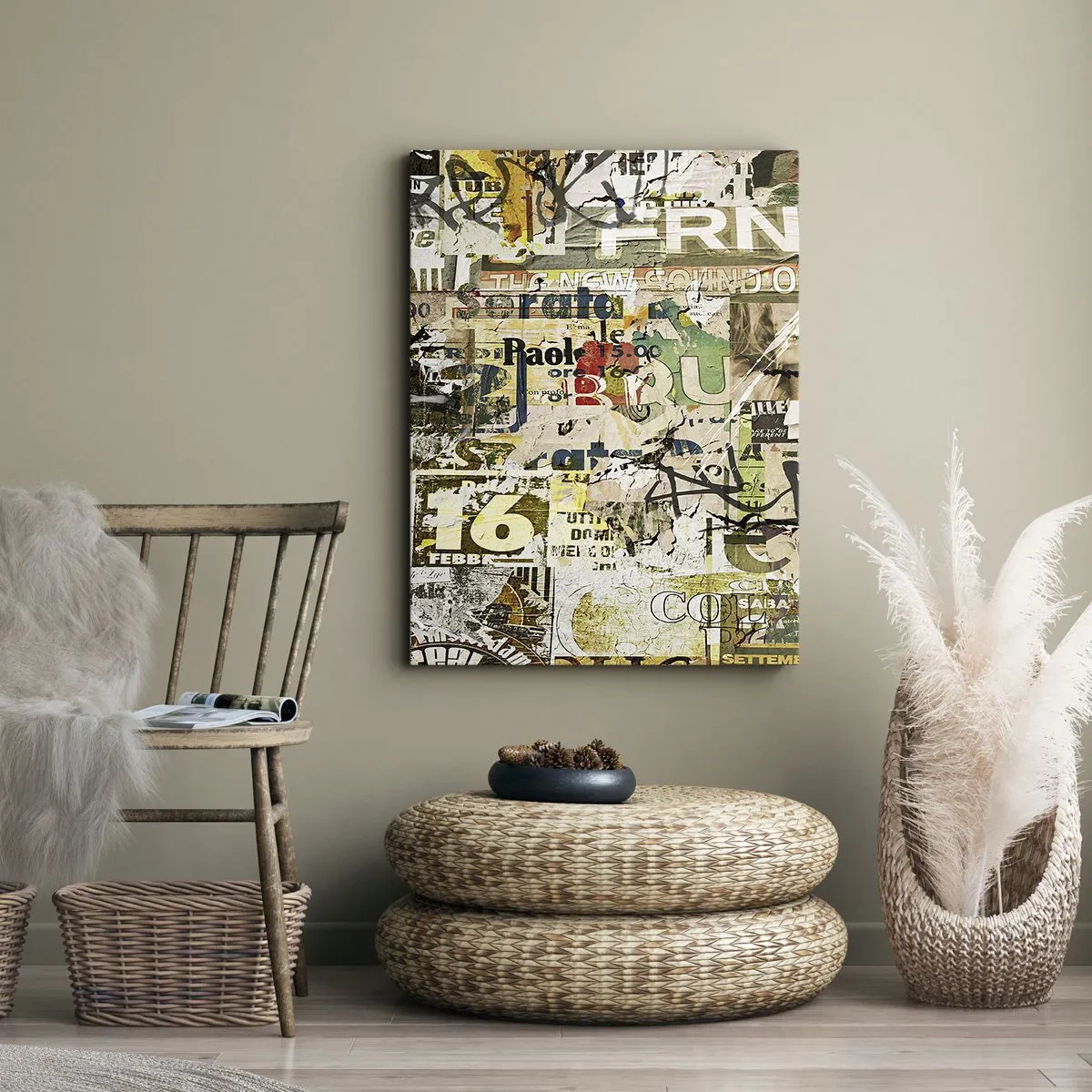 Obraz na plátne - Och, deje sa to... - 50x70 cm