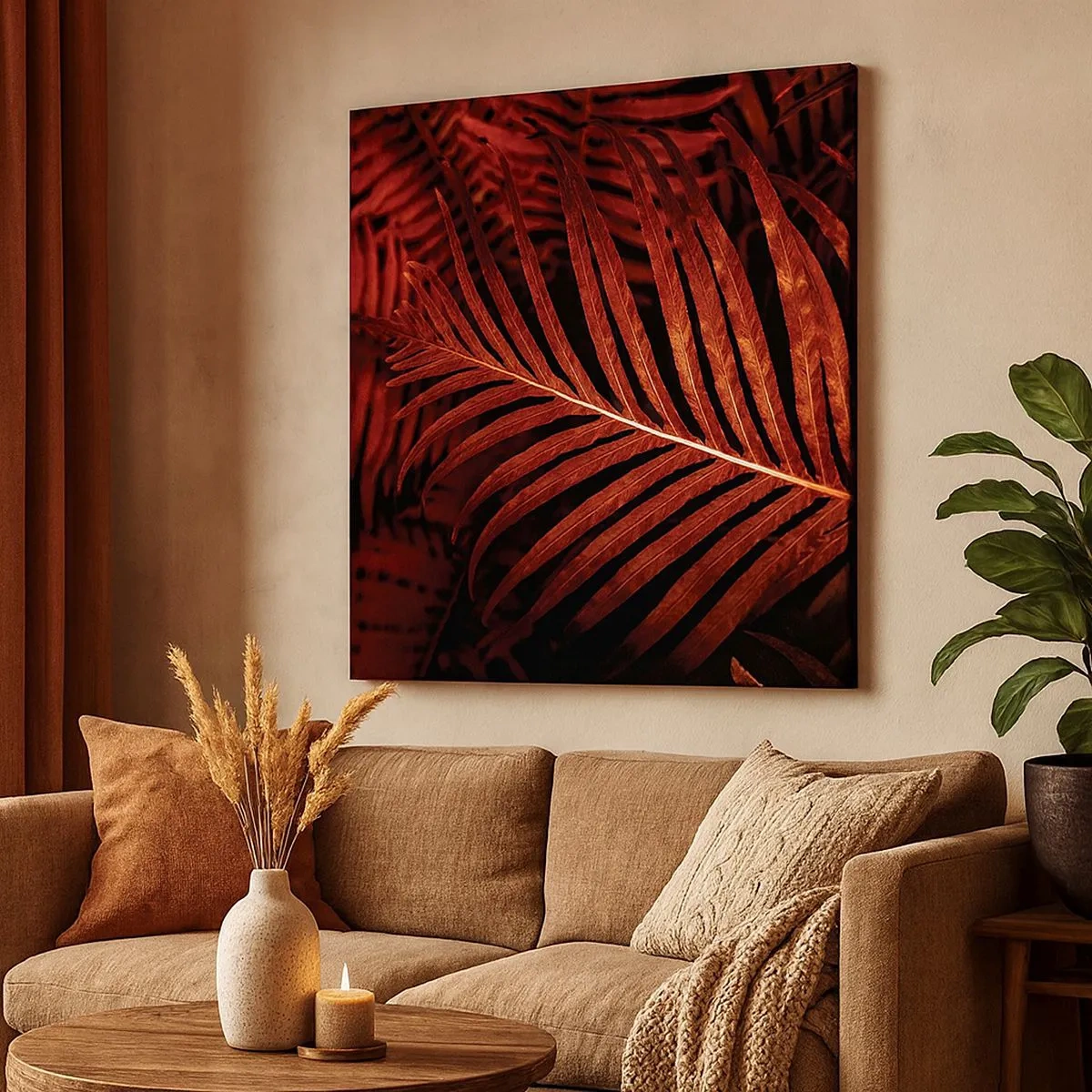 Obraz na plátne - Žiar života - 30x30 cm