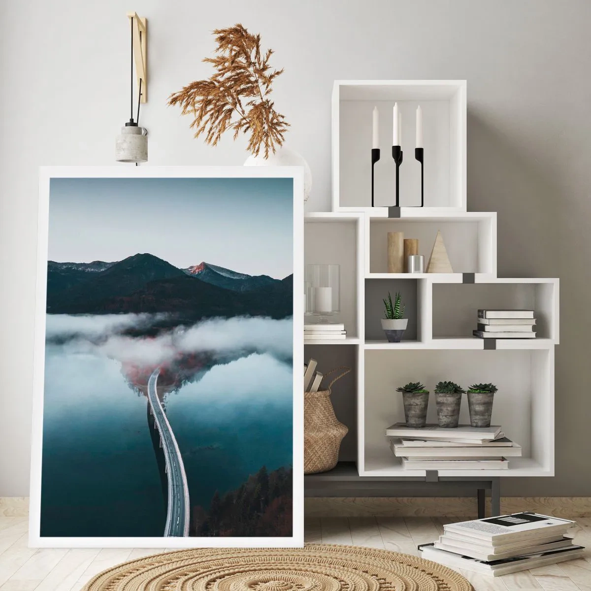 Plagát - Pri vode hladkej ako zrkadlo - 30x40 cm