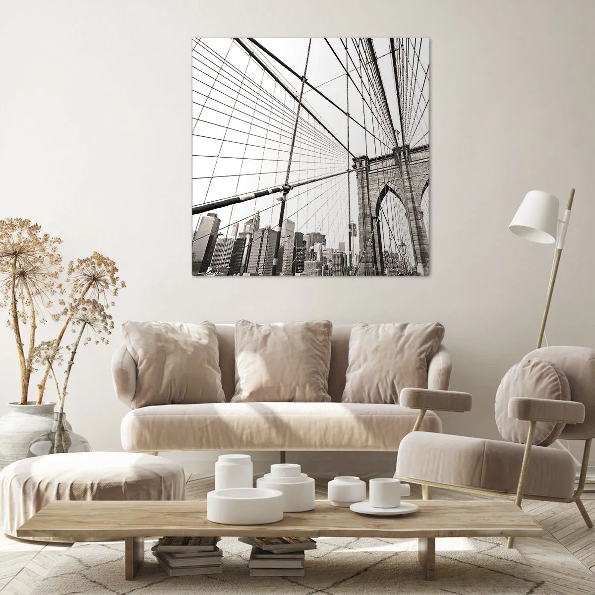 Obraz na plátne - Newyorská katedrála - 70x70 cm