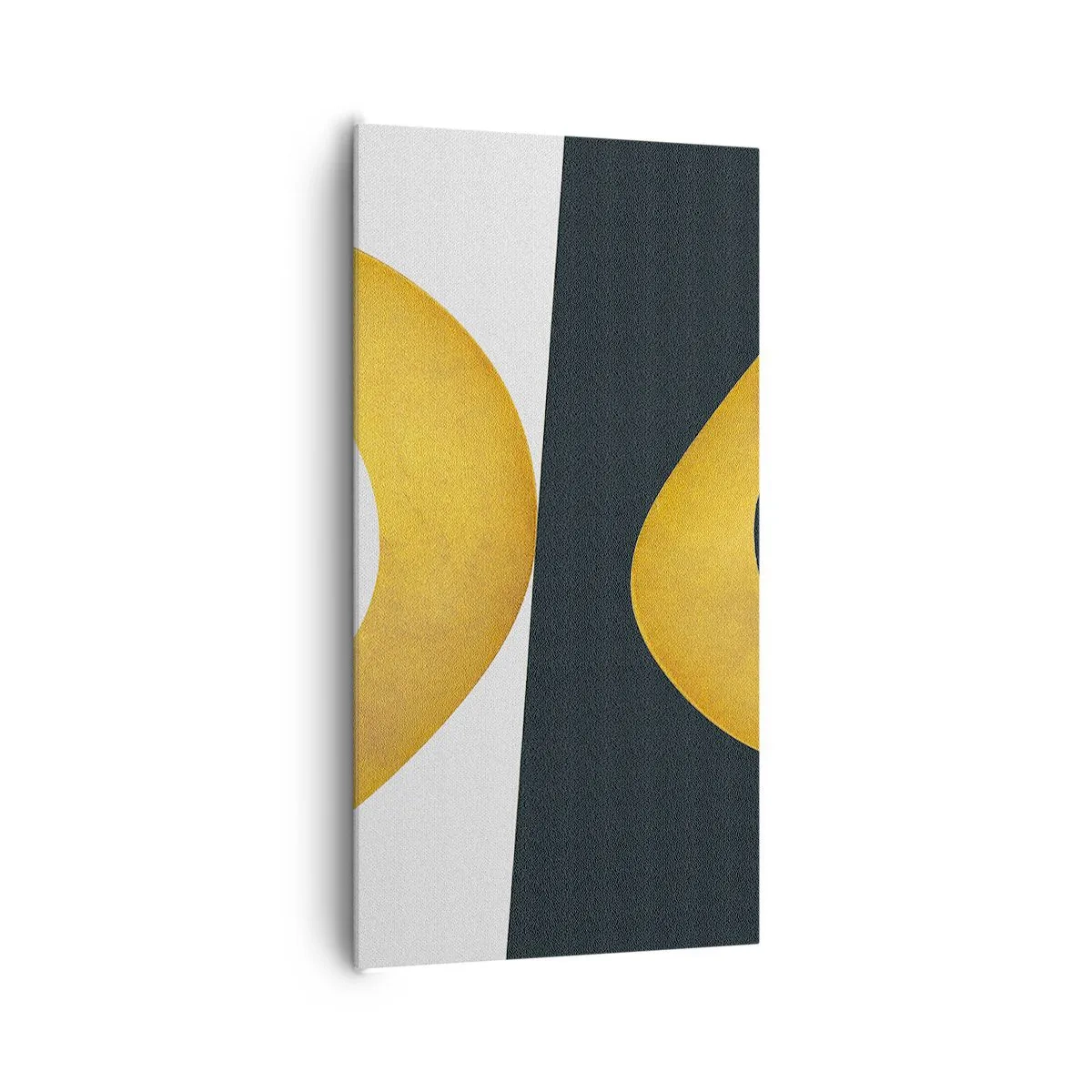 Obraz na plátne - Po prvé: zlato - 65x120 cm