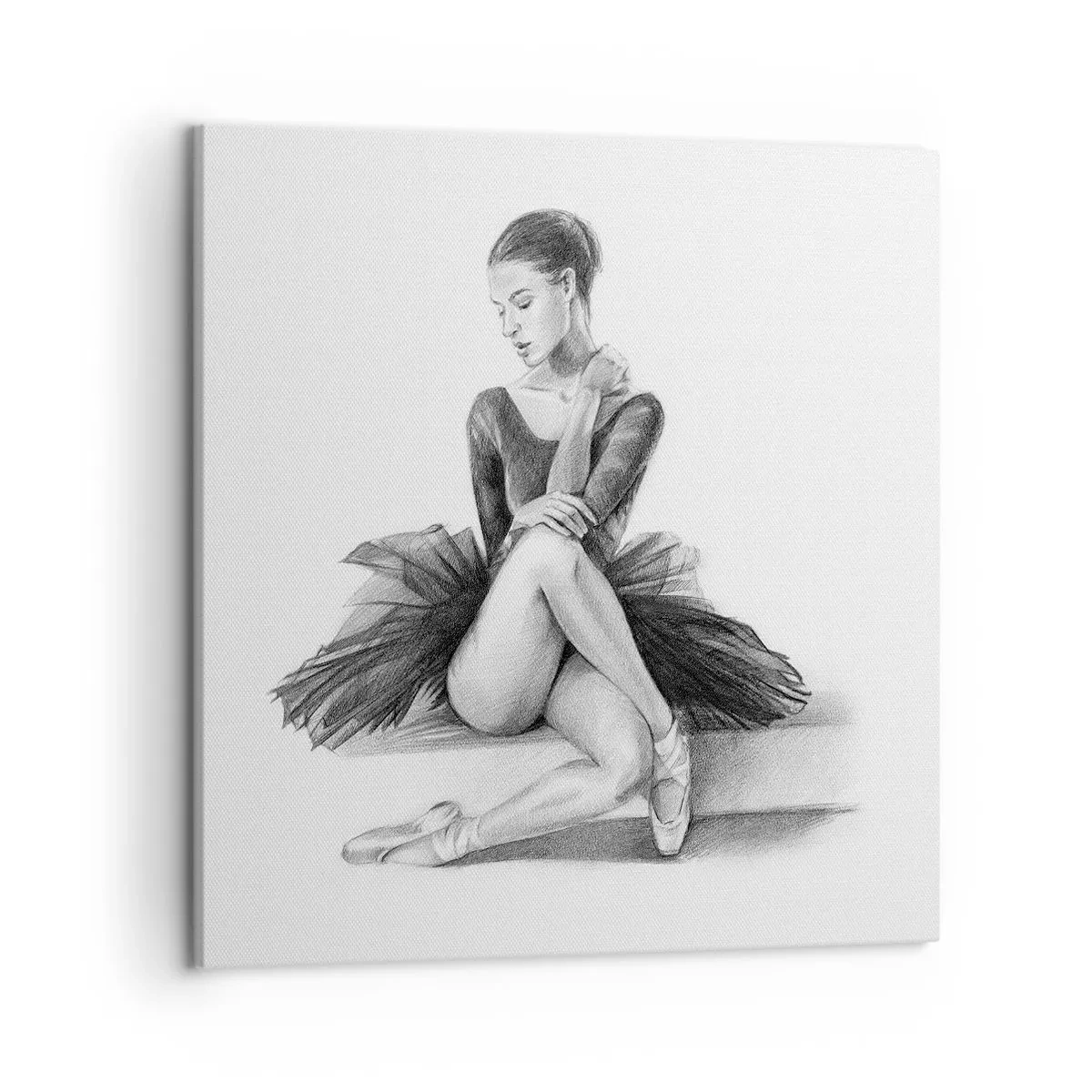 Obraz na plátne - Očarená tancom - 50x50 cm