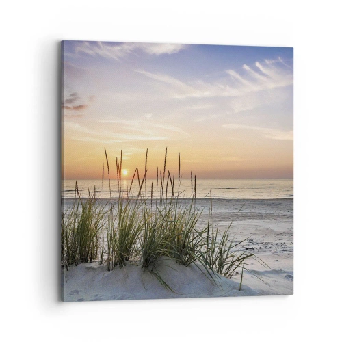 Obraz na plátne - Pozri sa, predstav si a pociť - 70x70 cm