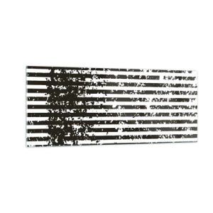 Obraz na skle - Rytmus a šum - 100x40 cm
