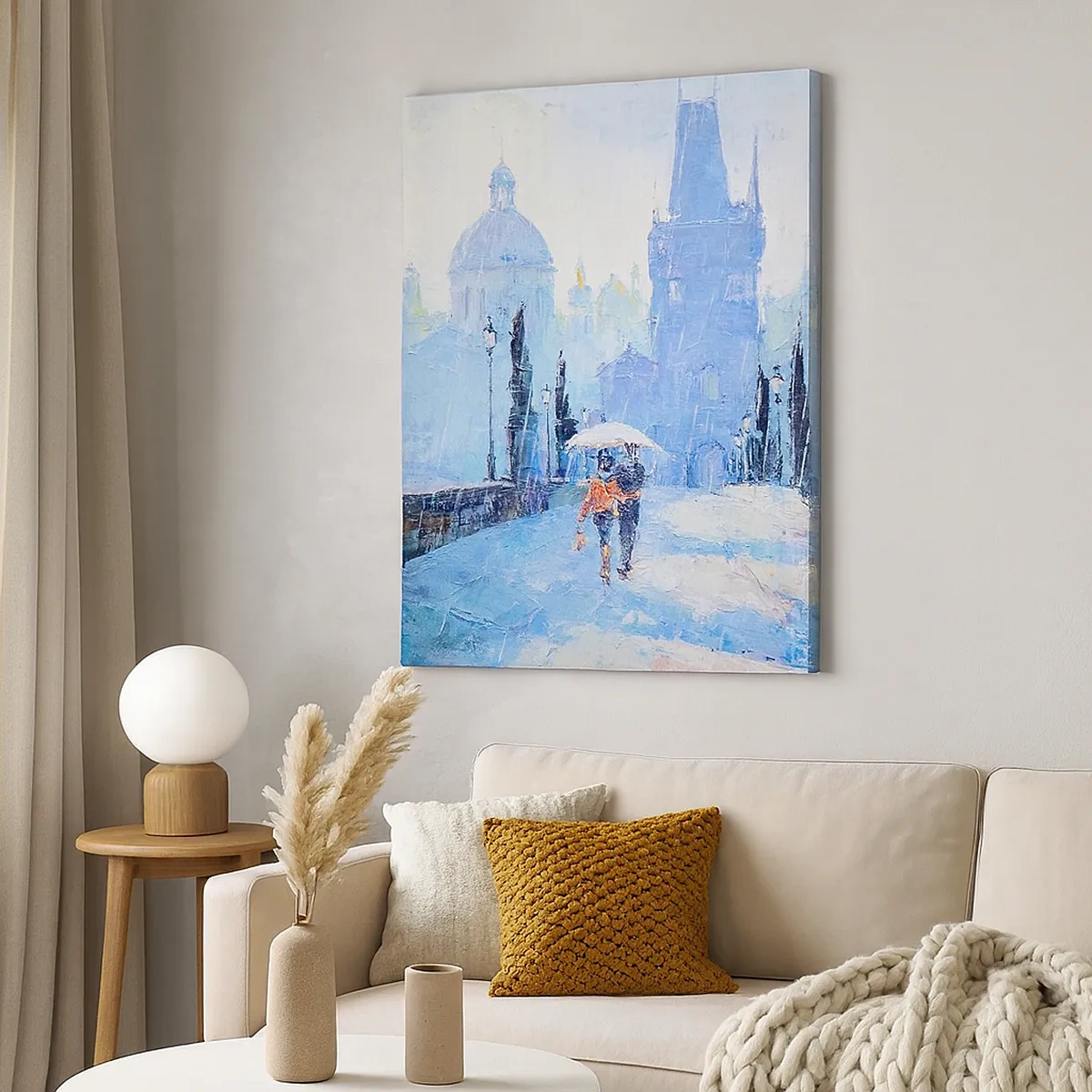 Obraz na plátne - Nás musel očariť dážď - 50x70 cm