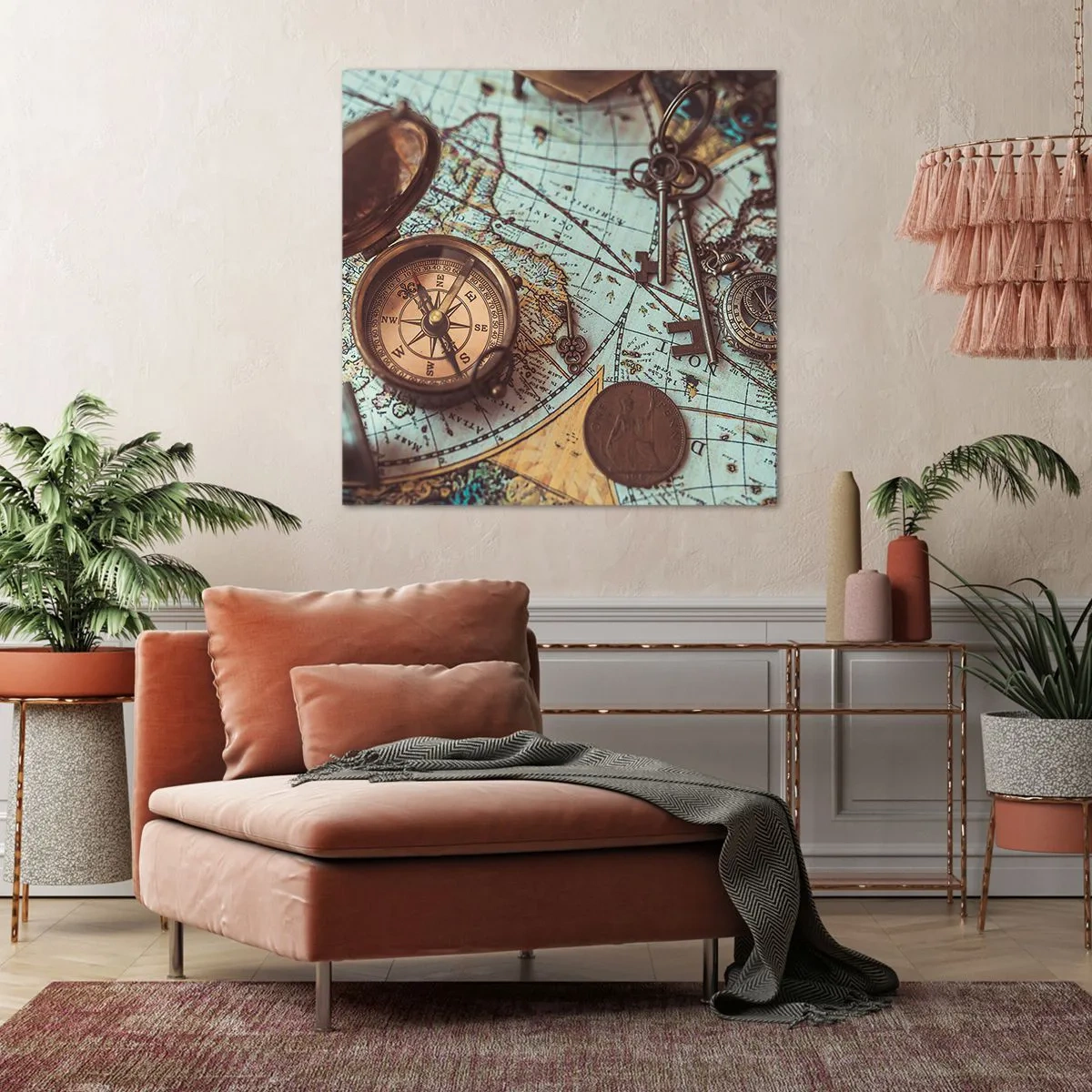 Obraz na plátne - Pre dobrodruha - 70x70 cm