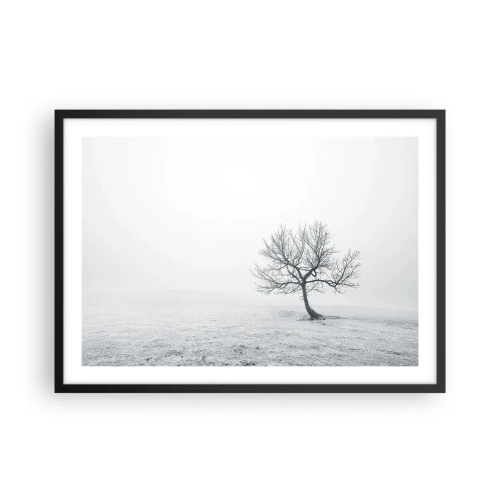 Plagát v čiernom ráme - Proti ničote - 70x50 cm