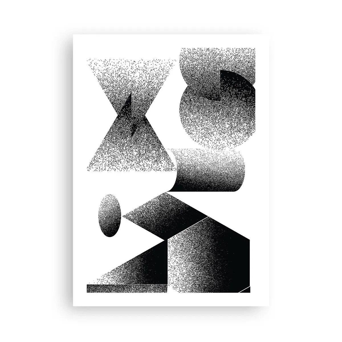 Plagát - Uhly a ovály - 50x70 cm