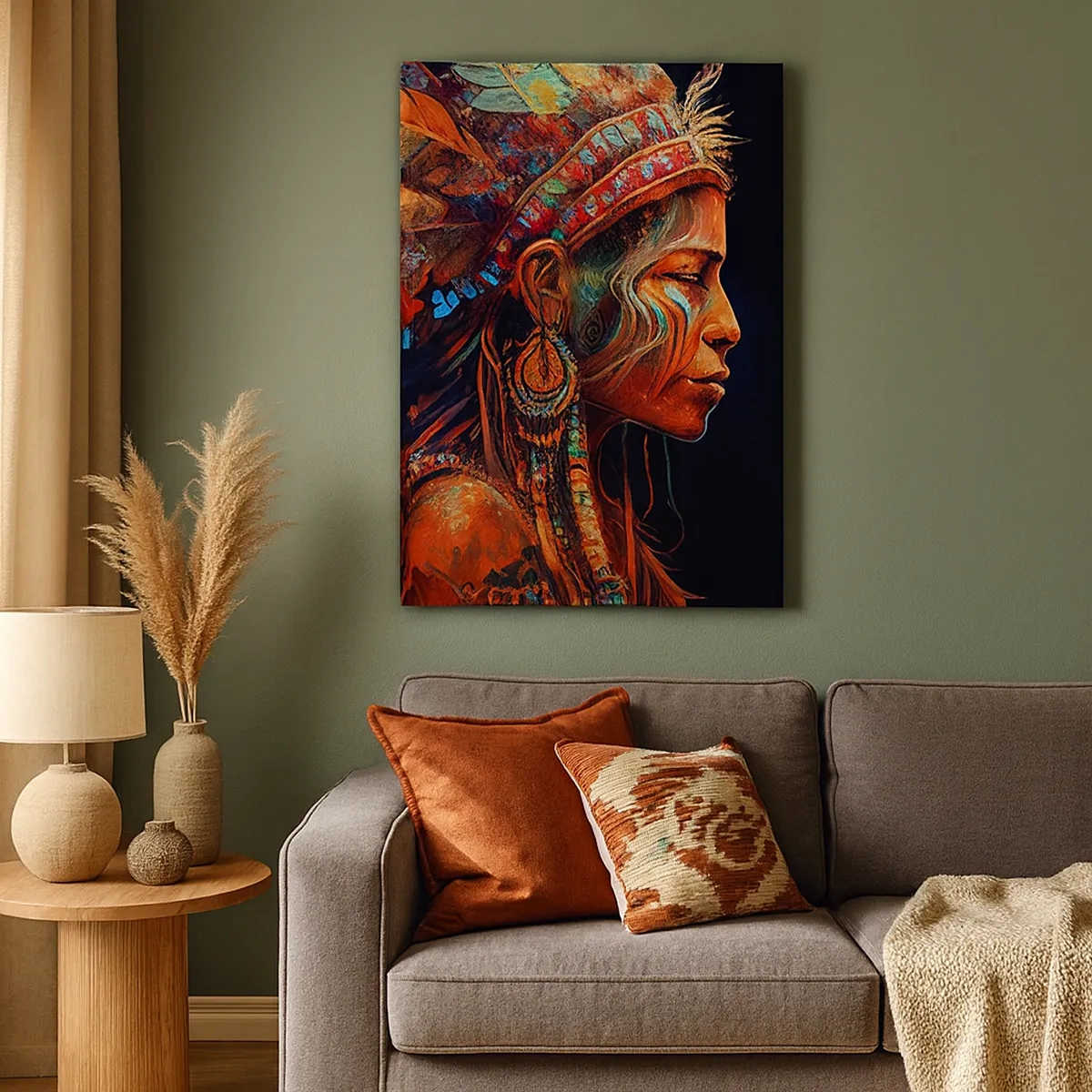 Obraz na plátne - Magický rituál - 50x70 cm