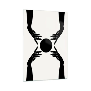 Obraz na skle - Tajné znamenie - 70x100 cm