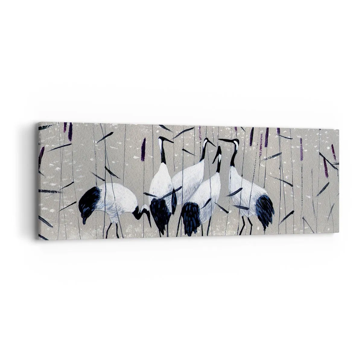 Obraz na plátne - Medzi svojimi - 90x30 cm