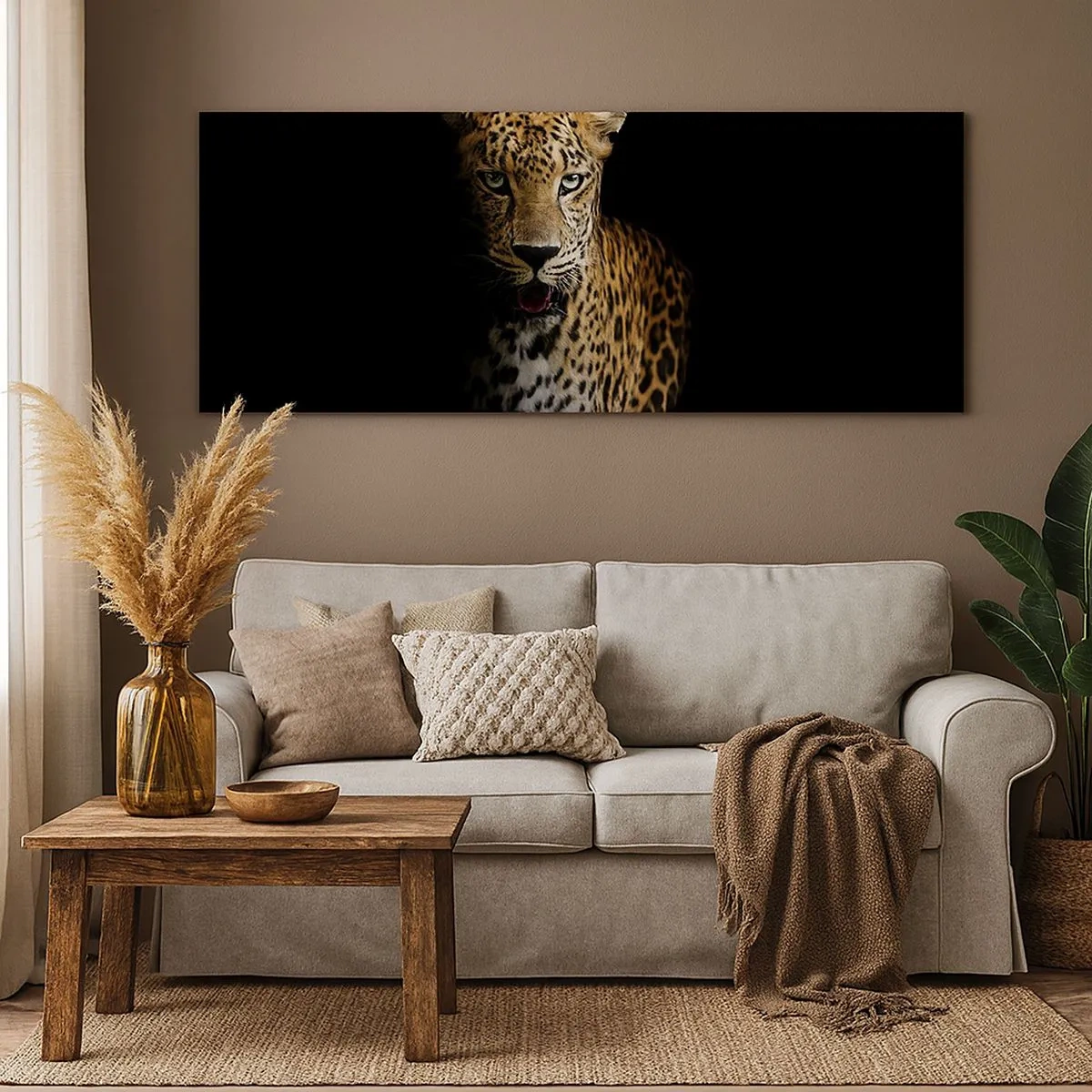 Obraz na plátne - Temná krása - 100x40 cm