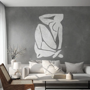 Fototapeta Premium Sand - V zádumčivosti - Minimalistický, zák, Jemné - 100x70 cm