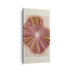 Obraz na plátne - Radiálna abstrakcia - 65x120 cm