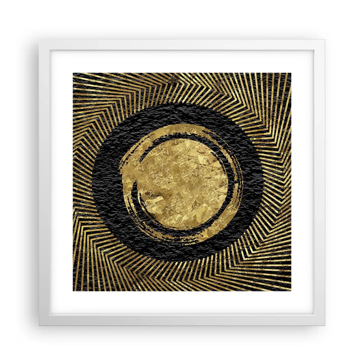 Plagát v bielom ráme - Glamour - 40x40 cm
