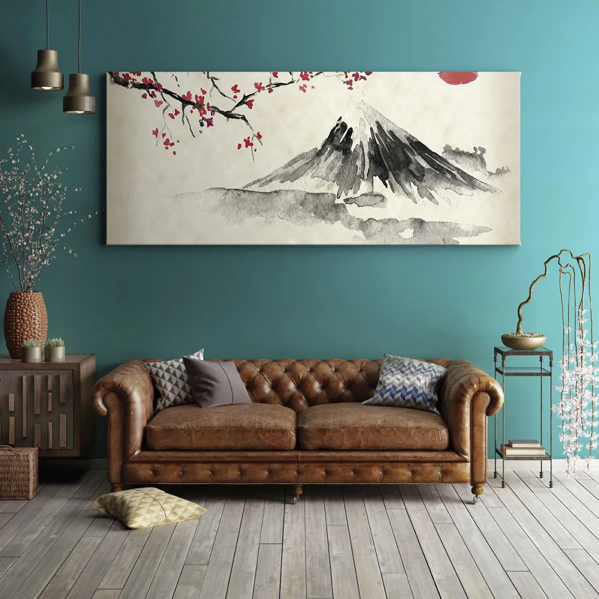 Obraz na plátne - Zamilujte sa do Japonska - 160x50 cm