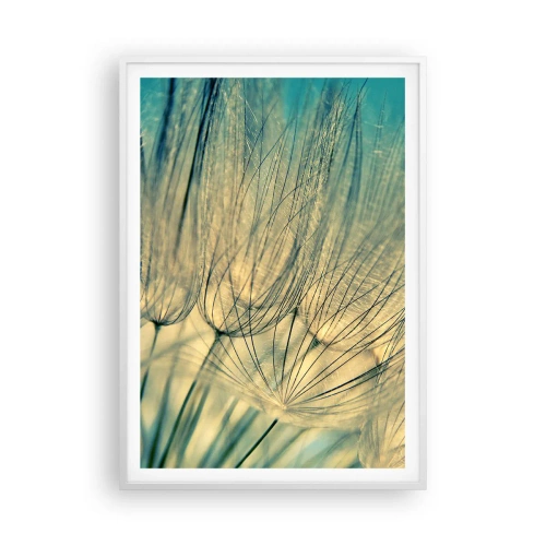 Plagát v bielom ráme - Čakanie na vietor - 70x100 cm