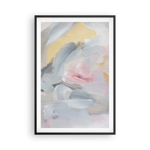 Plagát v čiernom ráme - V pastelovom svete - 61x91 cm