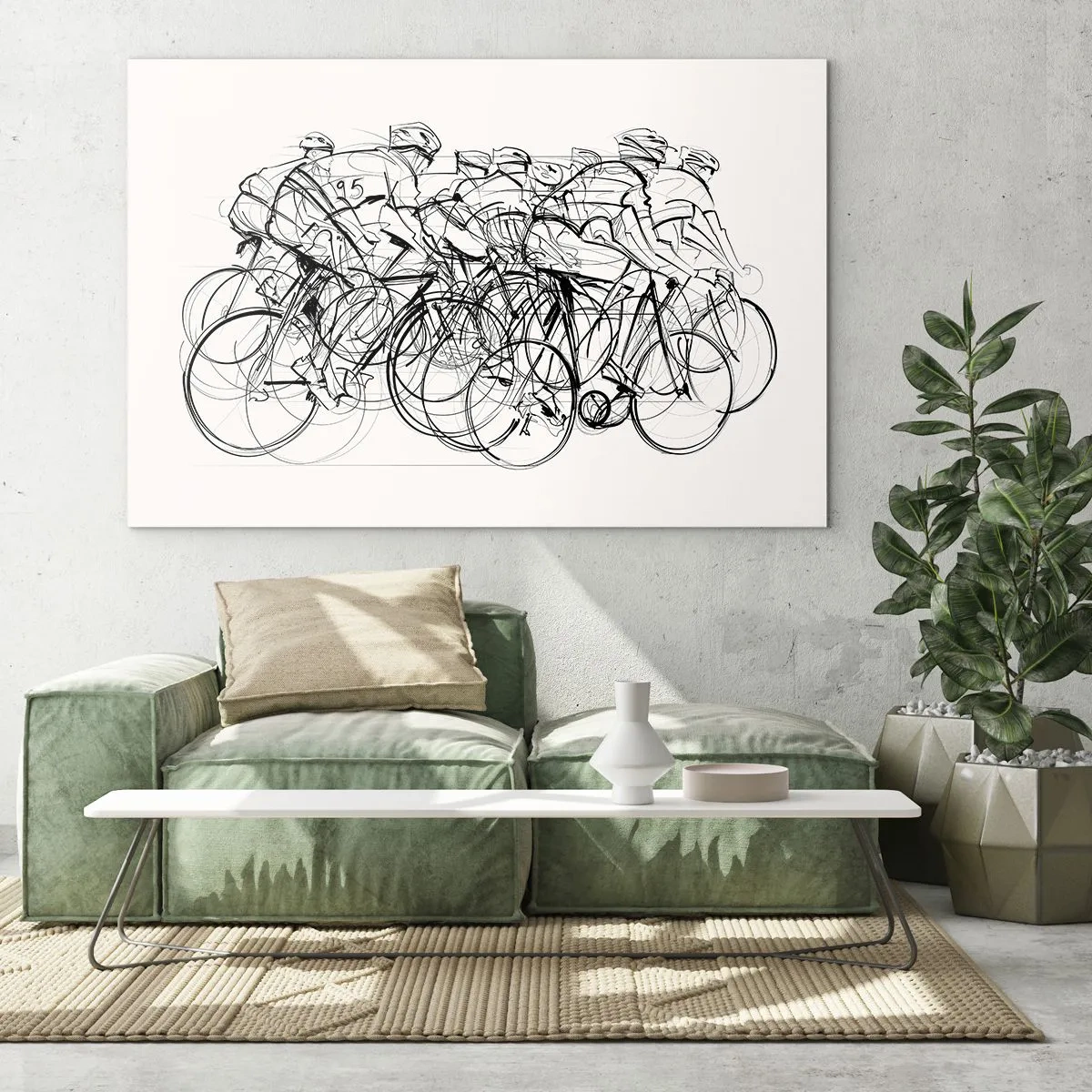 Obraz na skle - Spoločne v tíme - 120x80 cm