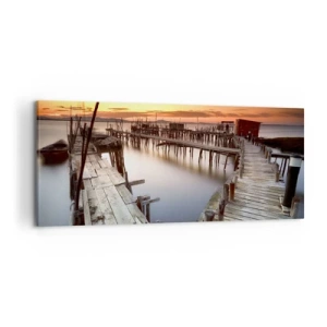 Obraz na plátne - Autentickosť, nie turistická atrapa - 120x50 cm
