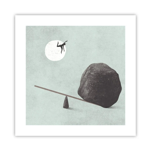 Plagát - Splnený sen - 40x40 cm