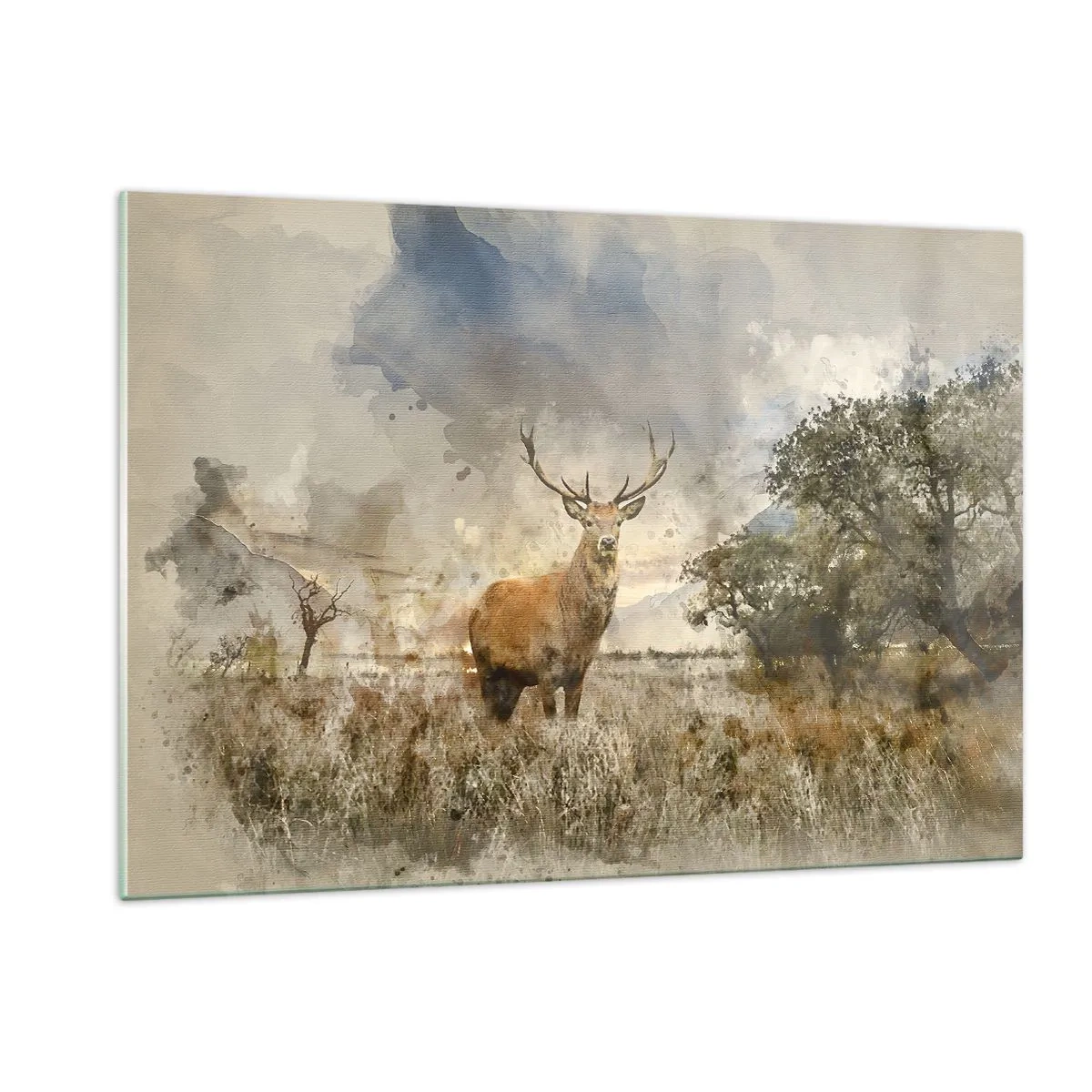 Obraz na skle - Dôstojnosť - sila - majestátnosť - 120x80 cm