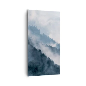 Obraz na plátne - Horská mystika - 65x120 cm