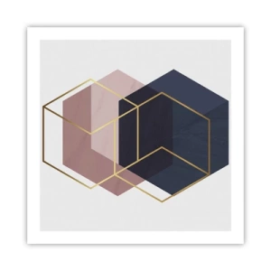 Plagát - Sila jednoduchosti - 60x60 cm