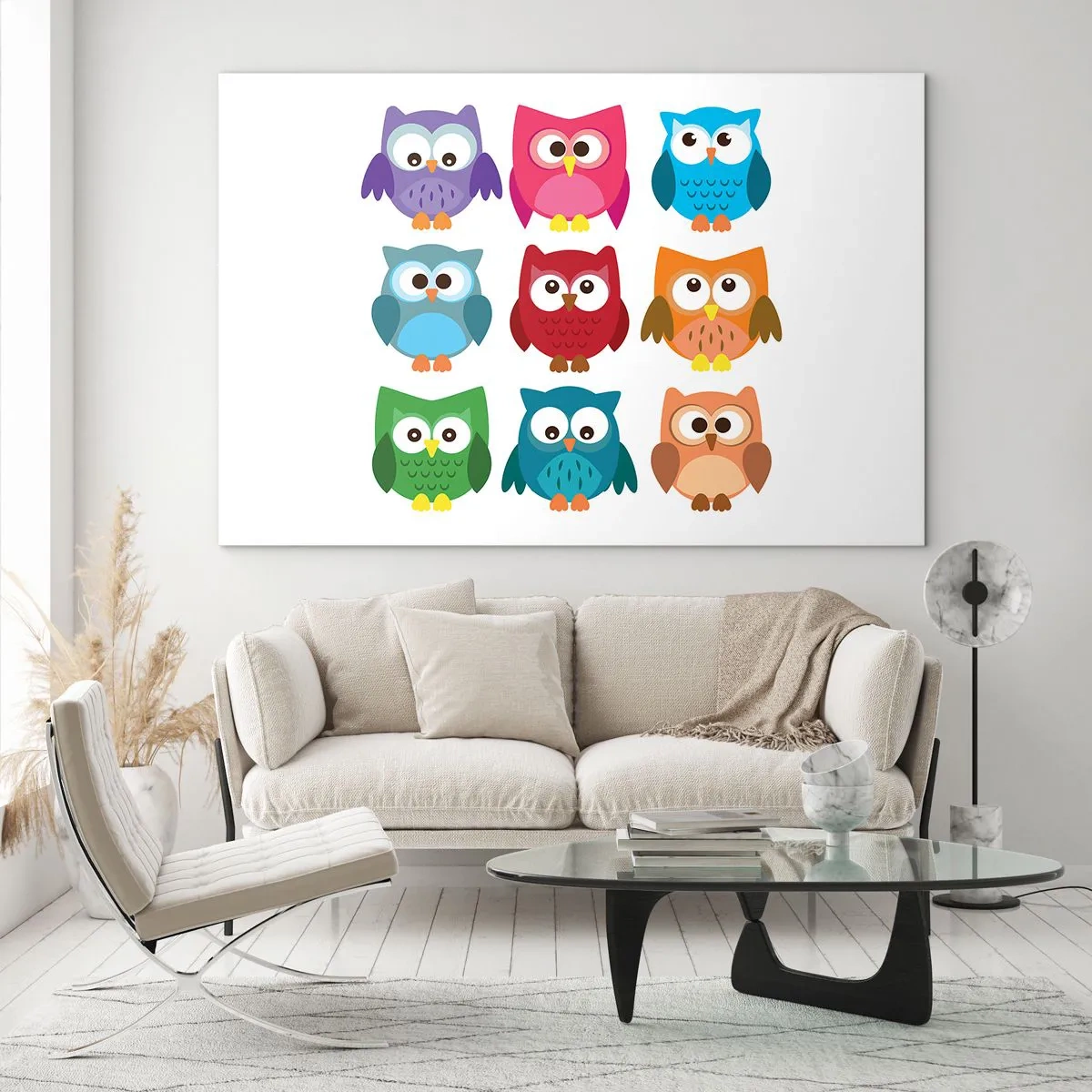 Obraz na skle - Je zábavné byť iným - 120x80 cm