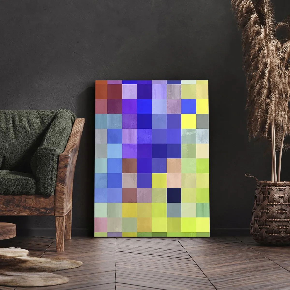 Obraz na plátne - Každý iný, všetky rovné - 50x70 cm