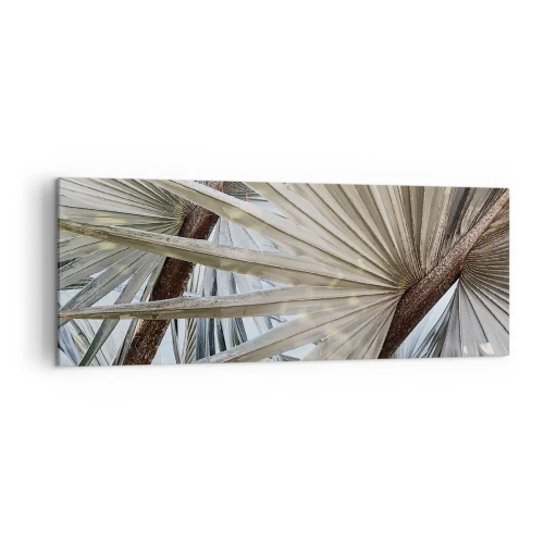 Obraz na plátne - Vejáre v trópoch - 140x50 cm