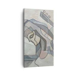 Obraz na plátne - V moci hudby - 45x80 cm