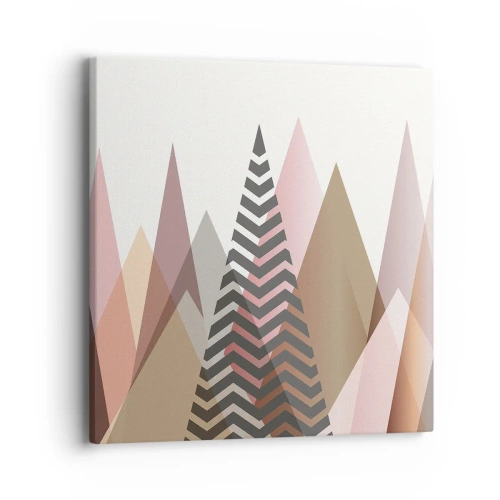 Obraz na plátne - Pyramidálny pohľad - 40x40 cm