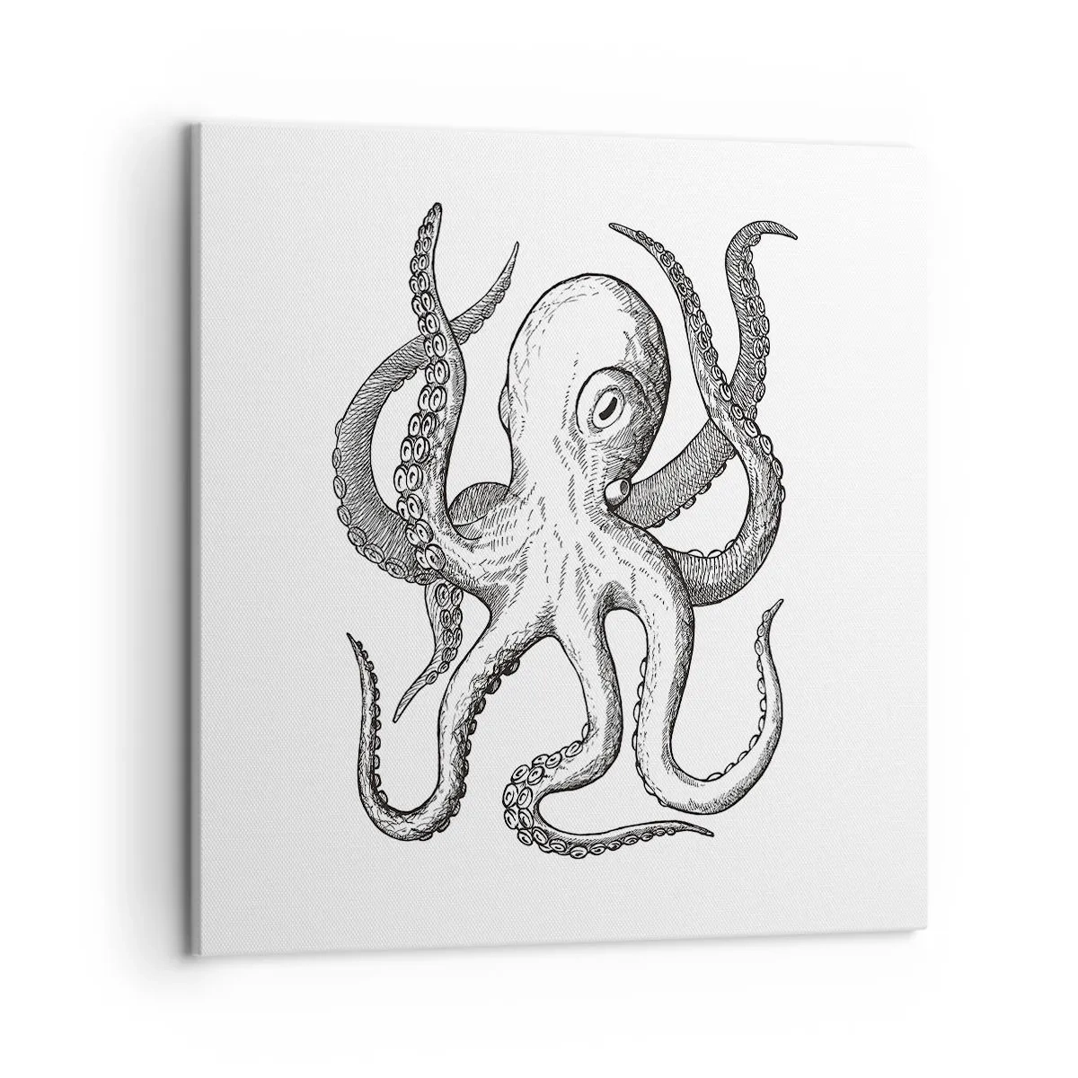 Obraz na plátne - Tancujúca s vlnami - 50x50 cm