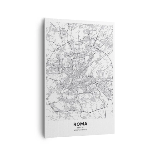 Obraz na plátne - Rímsky kruh - 80x120 cm