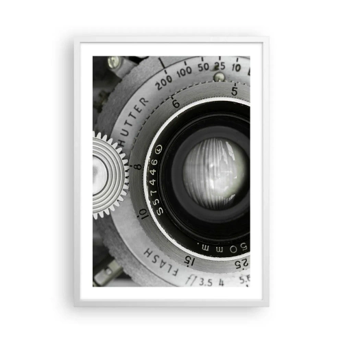 Plagát v bielom ráme - Príbeh o Hollywoode - 50x70 cm