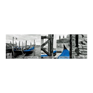 Vzorka samolepiacej fototapety Deluxe Sticker - Zamyslené Benátky - Mesto, Benátky, Taliansko - 100x30 cm