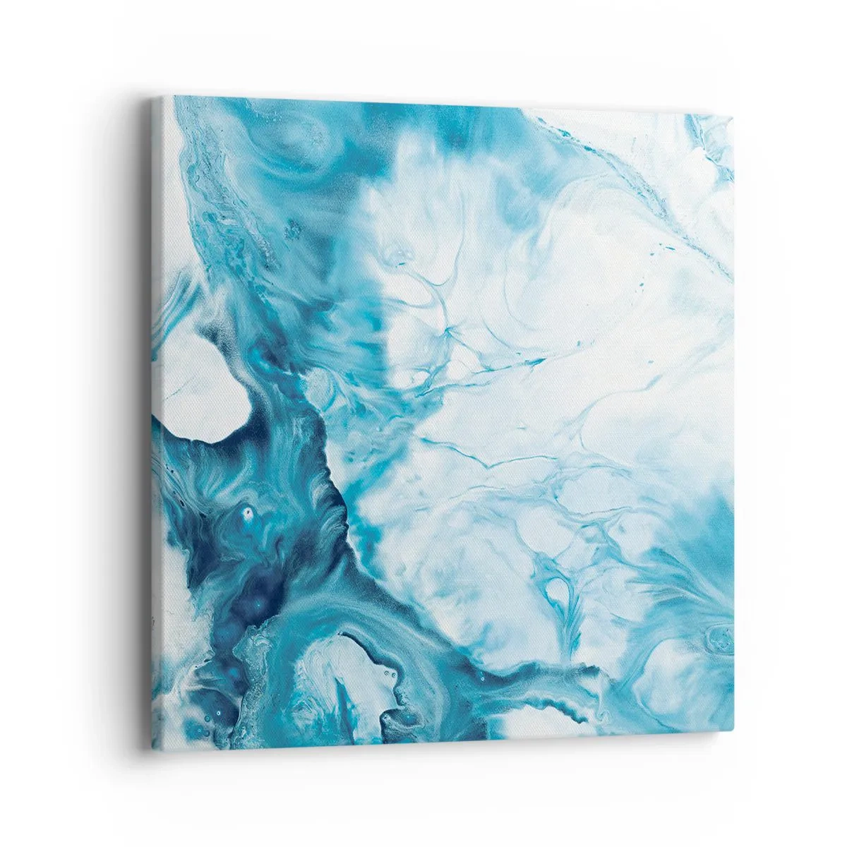 Obraz na plátne - Modrý koncert - 40x40 cm