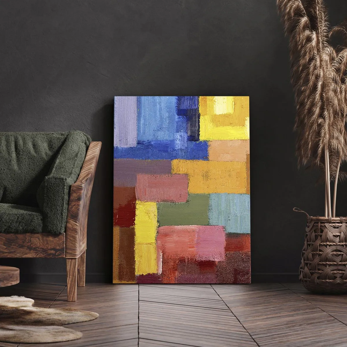 Obraz na plátne - Každý iný, všetky farebné - 50x70 cm
