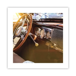 Plagát - Závan luxusu z minulosti - 40x40 cm