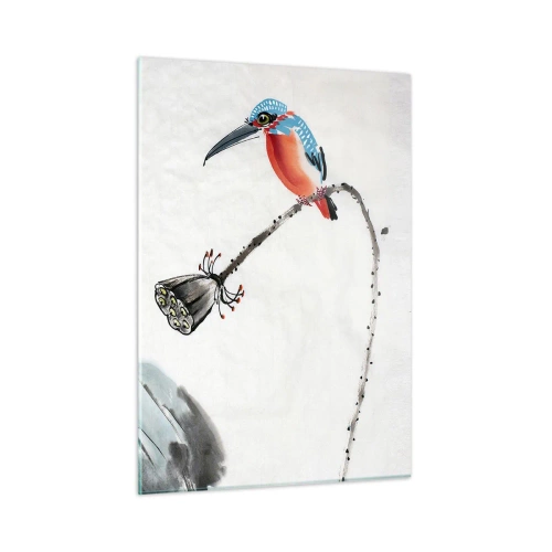 Obraz na skle - Život lúky - 50x70 cm