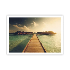 Plagát - Vrelé pozvanie - 100x70 cm