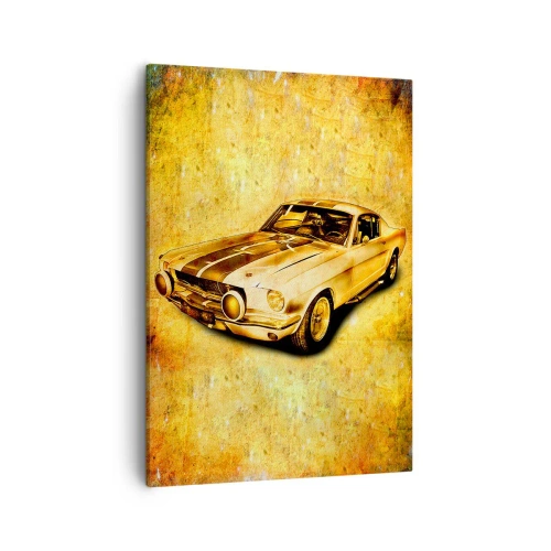 Obraz na plátne - Šialené 70. roky - 50x70 cm