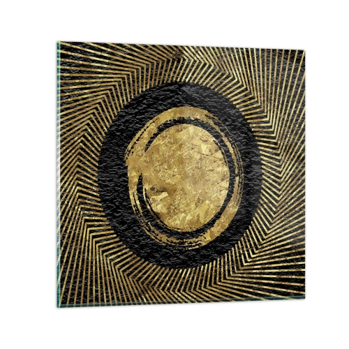 Obraz na skle - Glamour - 50x50 cm